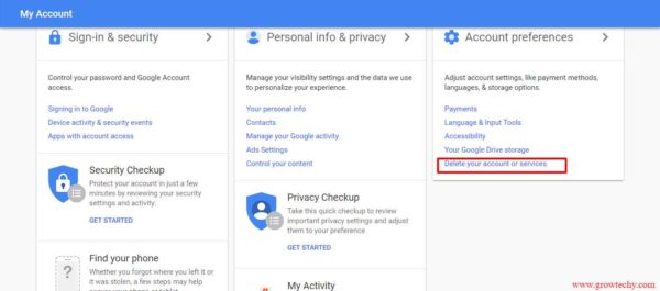 How To Delete Gmail Account Permanently