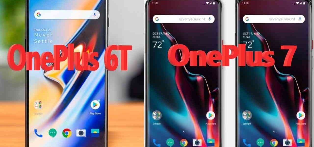 OnePlus 6T vs OnePlus 7